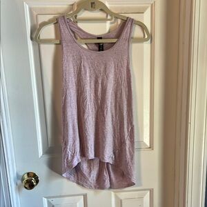 MPG Pink Asymmetrical Sleeveless Tank Top